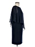 Xscape Solid Blue Cocktail Dress Size 8 (petite) - photo 4