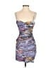 BCBGMAXAZRIA Purple Cocktail Dress Size 2 - photo 1