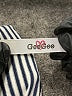 GeeGee Stripes Gray White Casual Dress Size M - photo 7