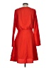 The Limited 100% Polyester Solid Red Cocktail Dress Size 4 - photo 2