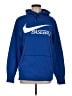 Nike 100% Polyester Blue Pullover Hoodie Size M - photo 1
