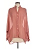 Fab'rik Pink Long Sleeve Blouse Size M - photo 1