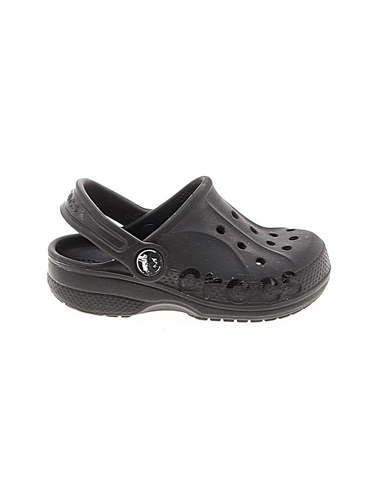 Pre-owned Crocs Kids' Clogs In Black