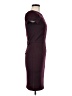 Aqua Solid Burgundy Cocktail Dress Size M - photo 4