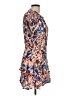 Zara Print Blue Cocktail Dress Size L - photo 4