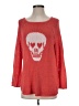 Wooden Ships Hearts Red Pullover Sweater Size XS - photo 1