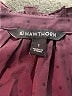 41Hawthorn 100% Polyester Burgundy Sleeveless Blouse Size S - photo 7