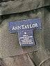 Ann Taylor Black Trenchcoat Size 8 - photo 6