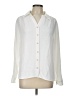 En Focus Studio 100% Polyester Ivory Long Sleeve Blouse Size L - photo 1
