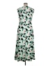 Chaus Print Teal Casual Dress Size XL - photo 2