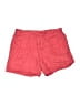 August Silk 100% Linen Solid Red Cargo Shorts Size 10 - photo 1