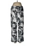 Womyn Tropical Silver Casual Pants Size 8 - photo 1