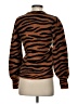 Kate Spade New York Animal Print Brown Pullover Sweater Size XS - photo 2
