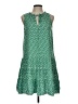 Max Studio 100% Rayon Green Casual Dress Size L - photo 1