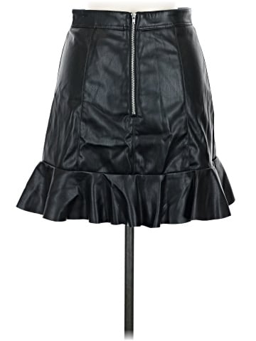 Divided by H&M Faux Leather Skirt (view 2)