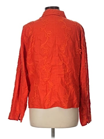Coldwater Creek 3/4 Sleeve Button-Down Shirt (view 2)
