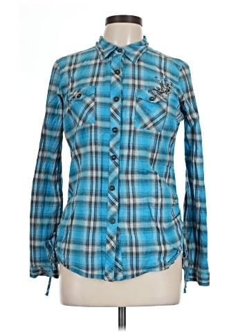Maurices Long Sleeve Button-Down Shirt (view 1)