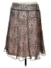 Axcess 100% Polyester Animal Print Brown Casual Skirt Size 12 - photo 2