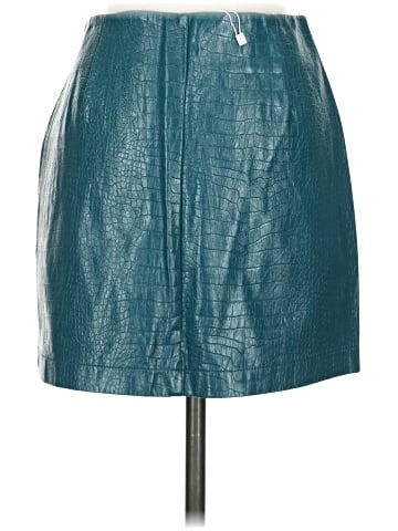 Glam Faux Leather Skirt (view 2)