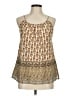 Gold Hawk 100% Polyester Brown Tank Top Size M - photo 1