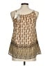 Gold Hawk 100% Polyester Brown Tank Top Size M - photo 2