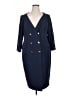 Donna Karan New York Blue Coat Size 16 - photo 1