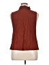 MNG Brown Sleeveless Blouse Size 10 - photo 2