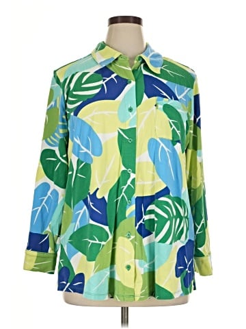 D&Co. Long Sleeve Blouse (view 1)