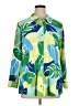 D&Co. Tropical Green Long Sleeve Blouse Size XL (petite) - photo 1