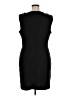Attention Solid Black Casual Dress Size XL - photo 2
