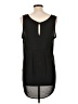 Pleione 100% Polyester Black Sleeveless Blouse Size L - photo 2