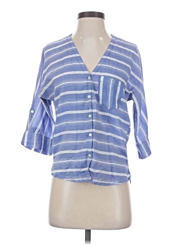 H&M L.O.G.G. 3/4 Sleeve Blouse (view 1)