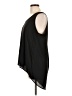 Pleione 100% Polyester Black Sleeveless Blouse Size L - photo 5