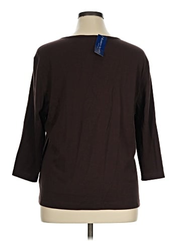 Karen Scott 3/4 Sleeve T-Shirt (view 2)