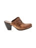 B O C Born Concepts 100% Leather Brown Mule/Clog Size 10 - photo 1