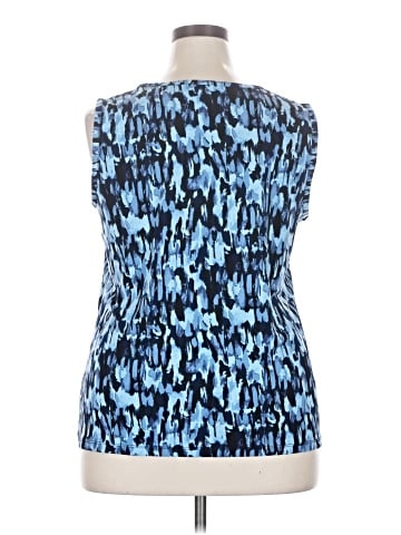Just My Size Sleeveless Blouse (view 2)