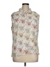 CAbi 100% Polyester Ivory Sleeveless Blouse Size XL - photo 1