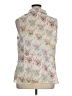 CAbi 100% Polyester Ivory Sleeveless Blouse Size XL - photo 2