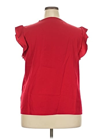 Emery Rose Short Sleeve Blouse (view 2)