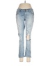 BKE Hearts Blue Jeans Size 28 waist - photo 1