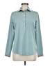 Fairway & Greene Teal Long Sleeve Blouse Size M - photo 1