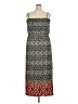 Magic Print Gray Casual Dress Size 2X - photo 2