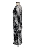 Zara Graphic Silver Cocktail Dress Size M - photo 5