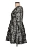 One Clothing Metallic Silver Cocktail Dress Size L - photo 5