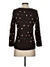 Peck & Peck 100% Cotton Polka Dots Brown Pullover Sweater Size S - photo 2