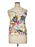 Self Esteem White Sleeveless Blouse Size XL - photo 1
