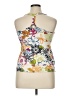 Self Esteem White Sleeveless Blouse Size XL - photo 2