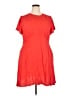 Old Navy Solid Red Casual Dress Size XXL - photo 1