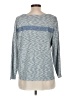 Style&Co Hearts Blue Pullover Sweater Size L - photo 2