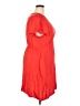Old Navy Solid Red Casual Dress Size XXL - photo 4